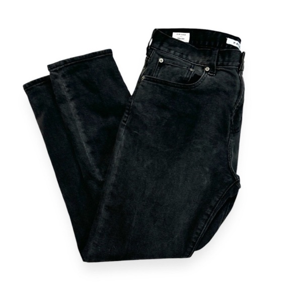PACSUN Black Slim Taper Denim Jeans 30x30 - Picture 7 of 7
